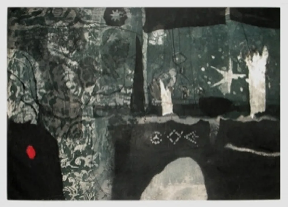 版画 Clavé - Composition