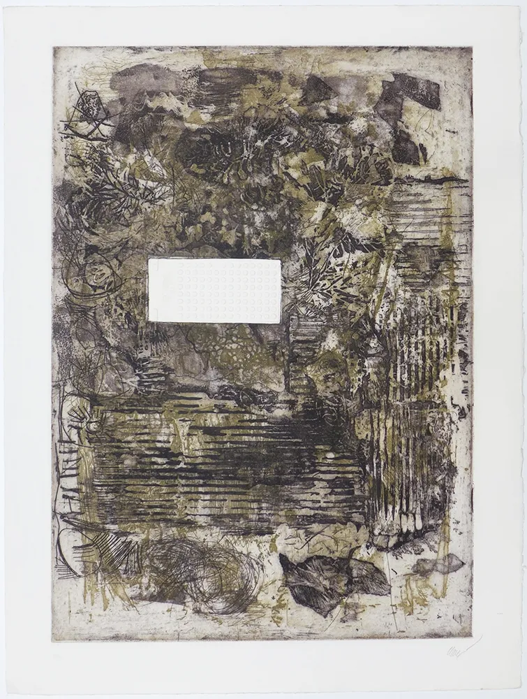 版画 Clavé - Feuilles