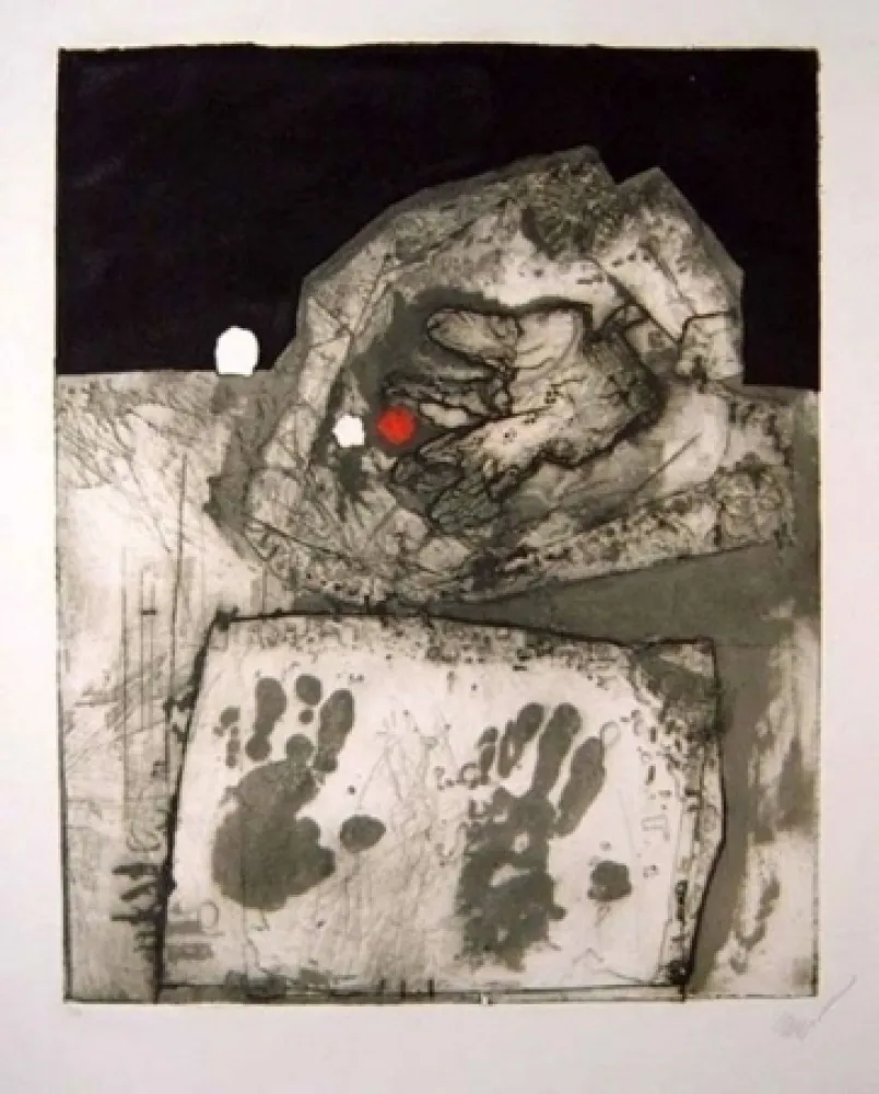 蚀刻飞尘法 Clavé - Gant et mains