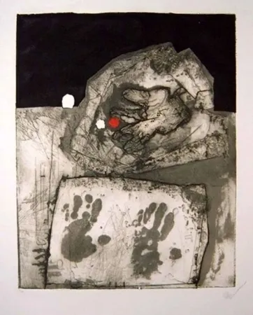 蚀刻飞尘法 Clavé - Gant et mains