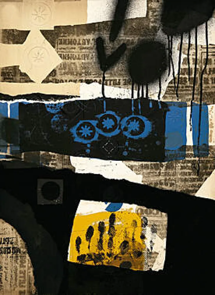 飞尘腐蚀法 Clavé - Ohne Titel