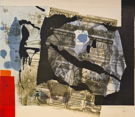 版画 Clavé - Tête de guerrier