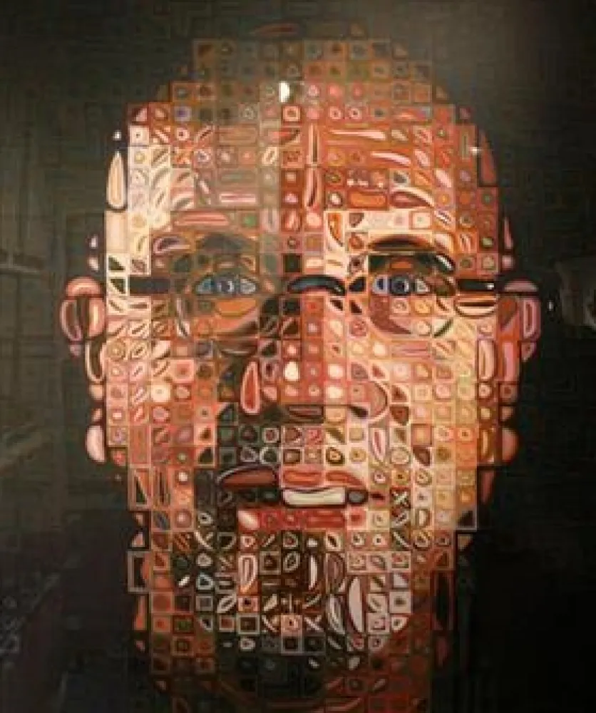 丝网印刷 Close - Self Portrait