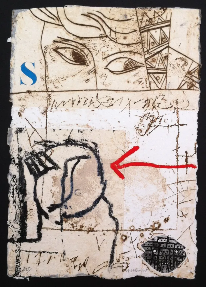 金刚砂版画 Coignard - Hommage à Max Papart 