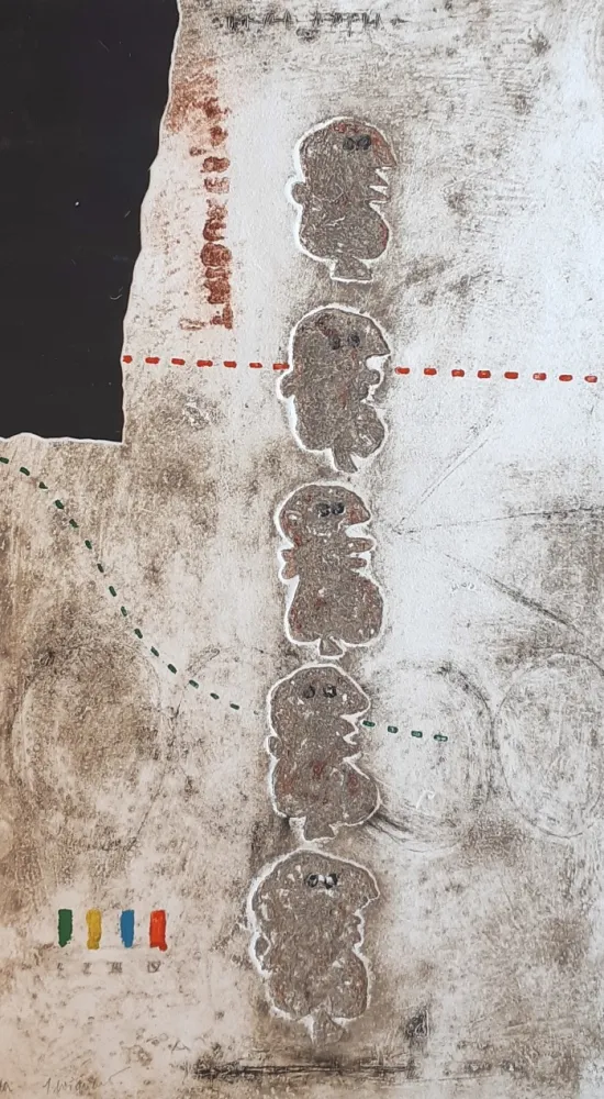 金刚砂版画 Coignard - La Tribune