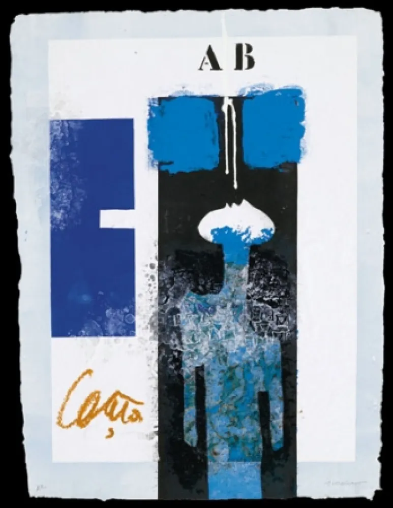 金刚砂版画 Coignard - Mannequin bleu