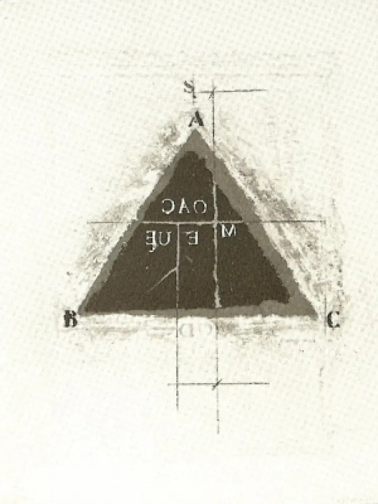版画 Coignard - Remarque Jaune 64