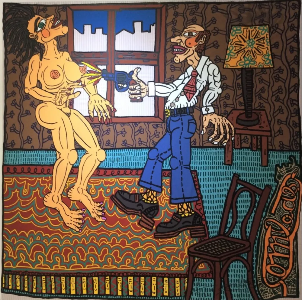 丝网印刷 Combas - L’adultère