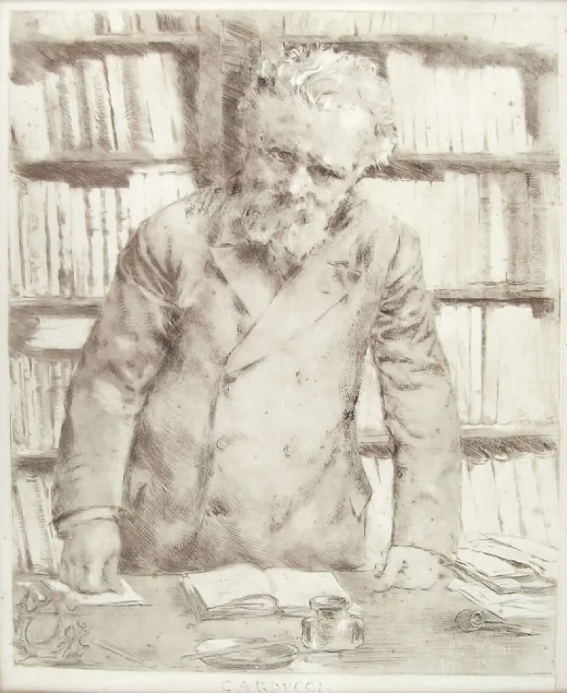 蚀刻版画 Conconi - GIOSUE' CARDUCCI