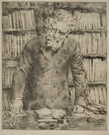 蚀刻版画 Conconi - GIOSUE' CARDUCCI