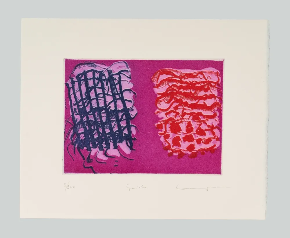 版画 Consagra - Composizione