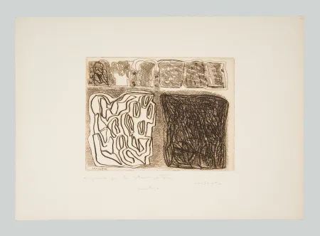 版画 Consagra - Matera