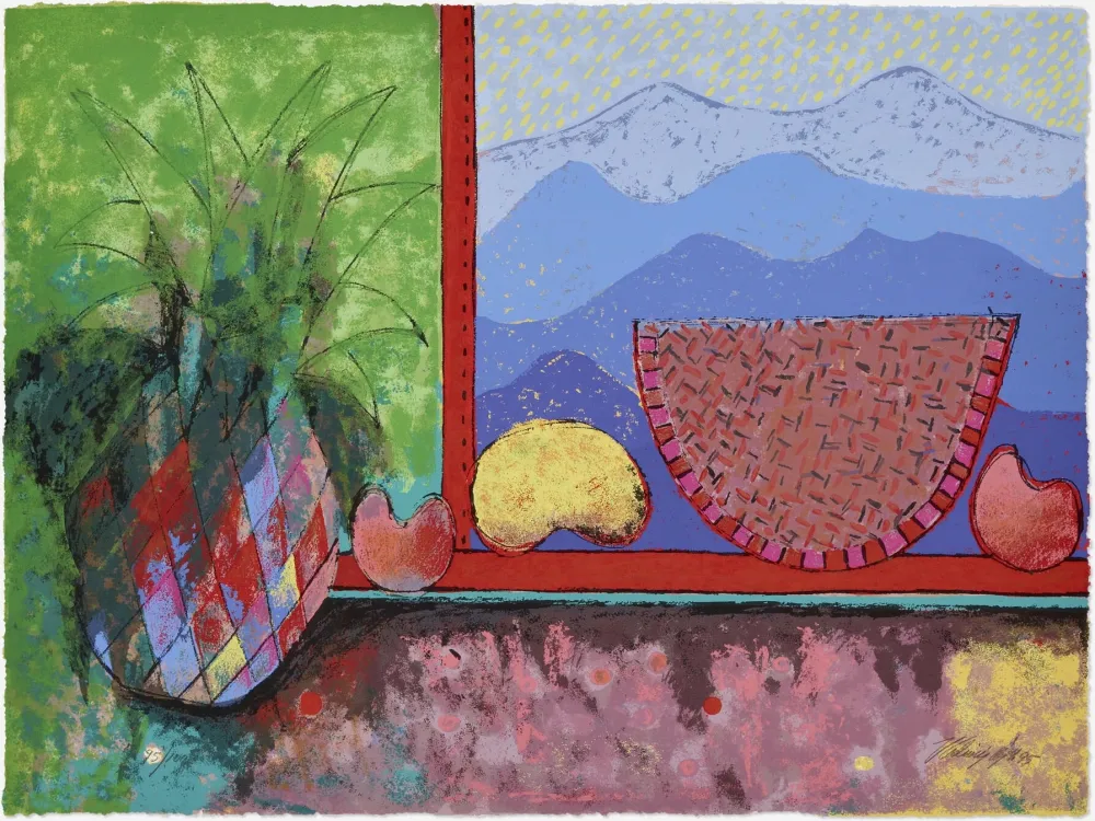 丝网印刷 Cora - Still life with watermelon