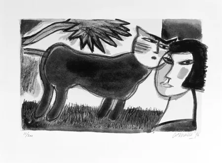 丝网印刷 Corneille - L'amour au jour le jour 4