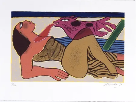 丝网印刷 Corneille - L'amour au jour le jour 5