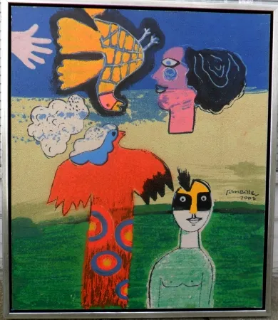 丝网印刷 Corneille - Les femmes de la bible III