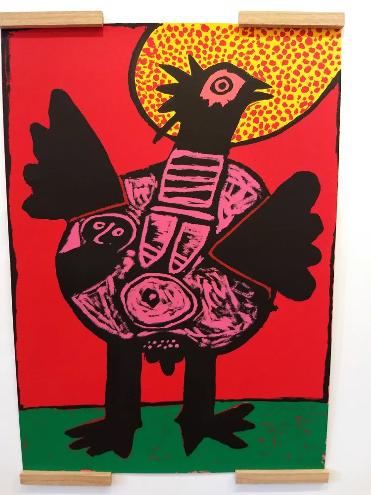 石版画 Corneille - Unknown