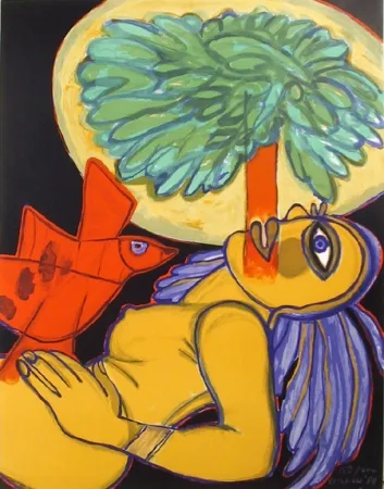 石版画 Corneille - Untitled 6