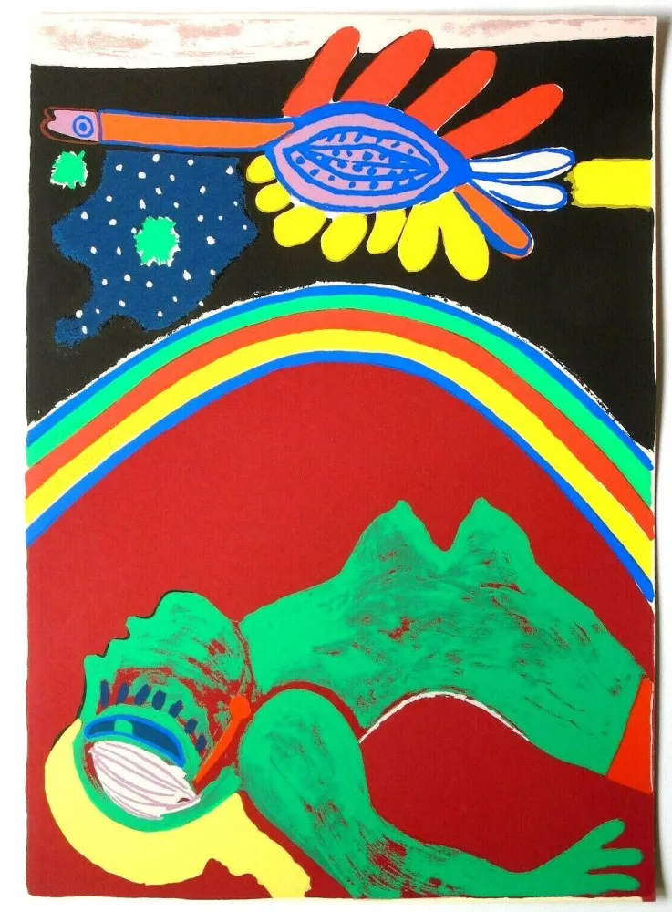 丝网印刷 Corneille - Untitled