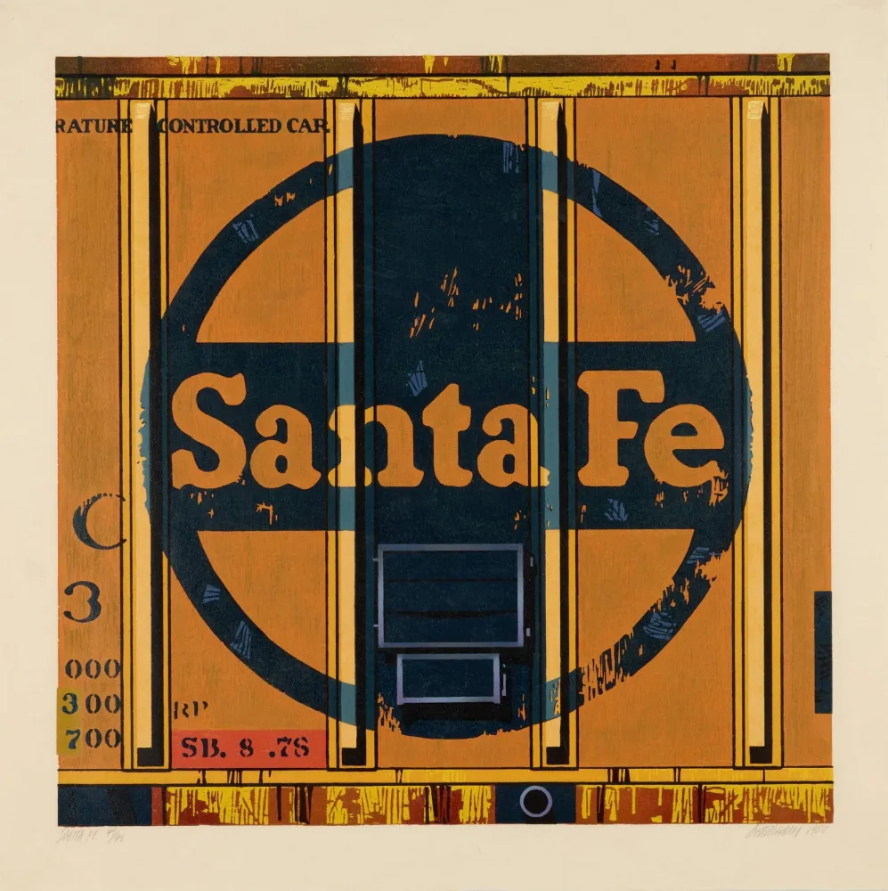 木刻 Cottingham - Santa Fe