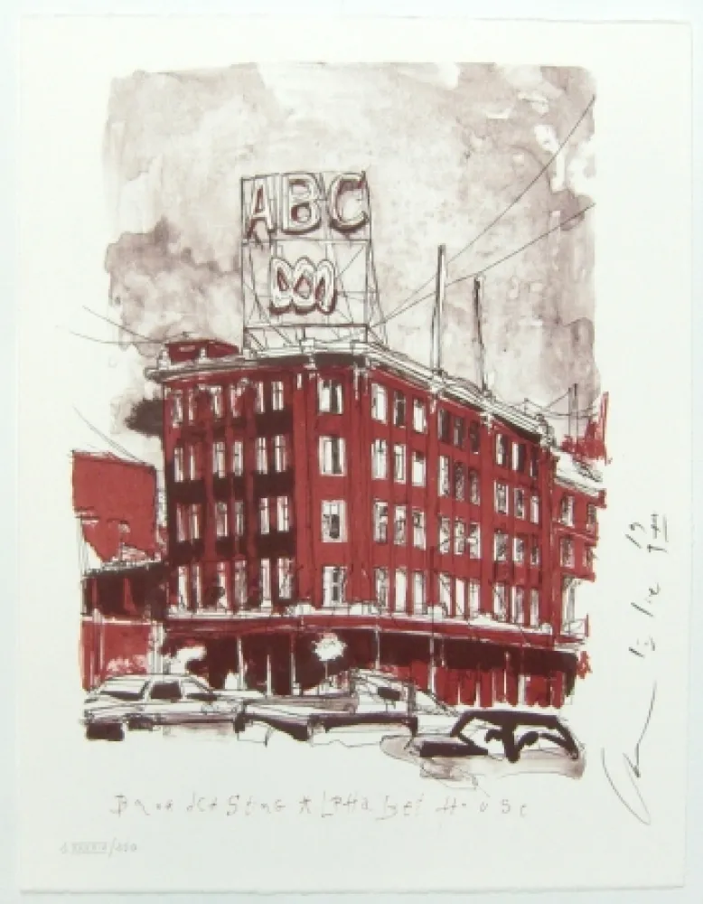 石版画 Couture - ABC