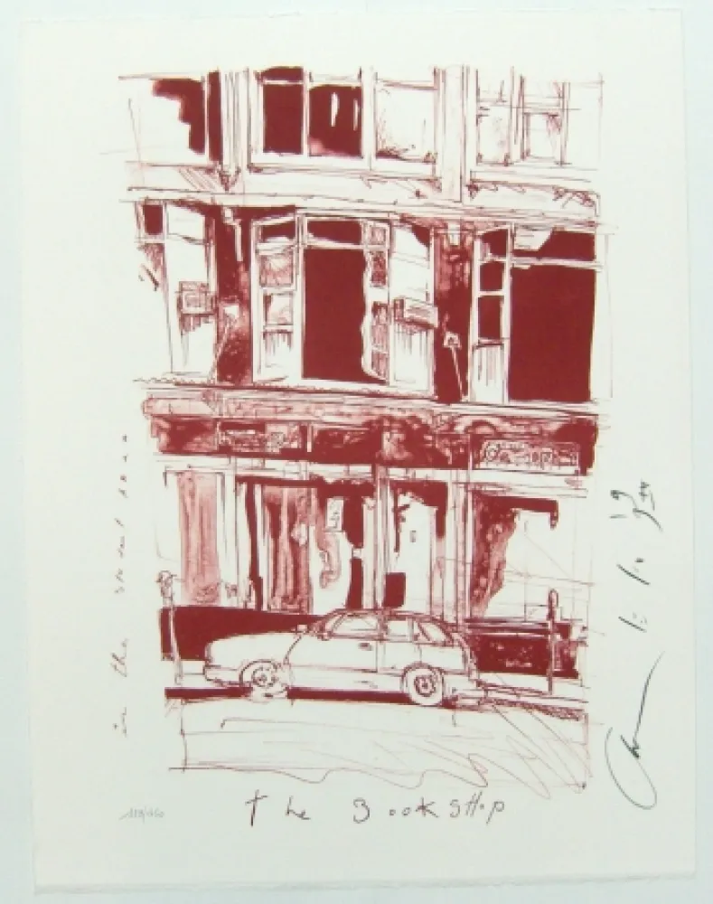 石版画 Couture - Bookshop