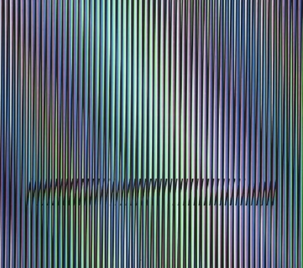 石版画 Cruz-Diez - Serie Caura - 4