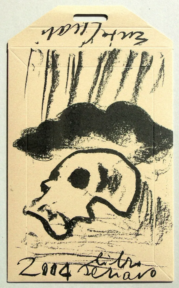 丝网印刷 Cucchi - Libro schiavo