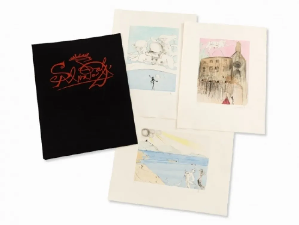 蚀刻版画 Dali - After 50 years of surrealism - Complete Portfolio