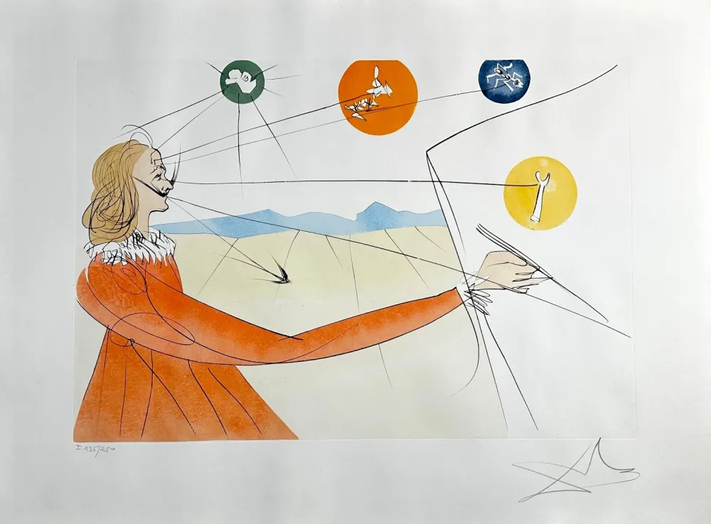 版画 Dali - Dalinean Prophecy