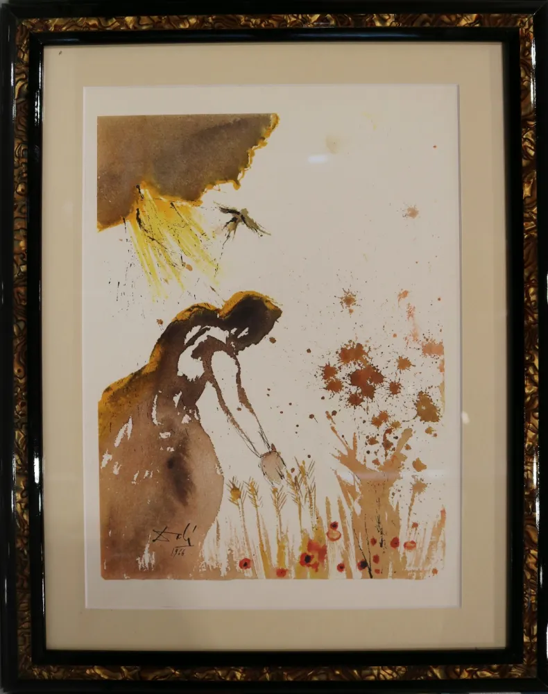 石版画 Dali - Fiat voluntas tua sicut in coelo et in terra