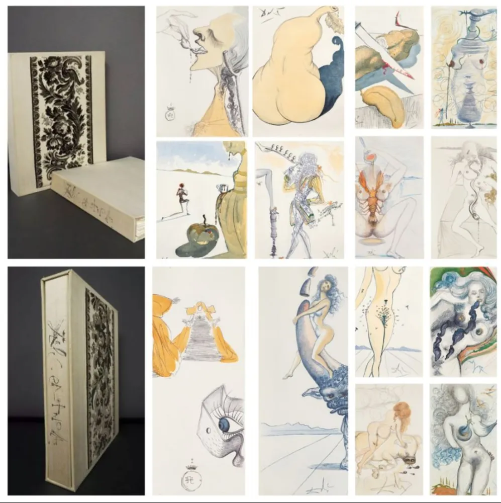 石版画 Dali - Illustre Casanova