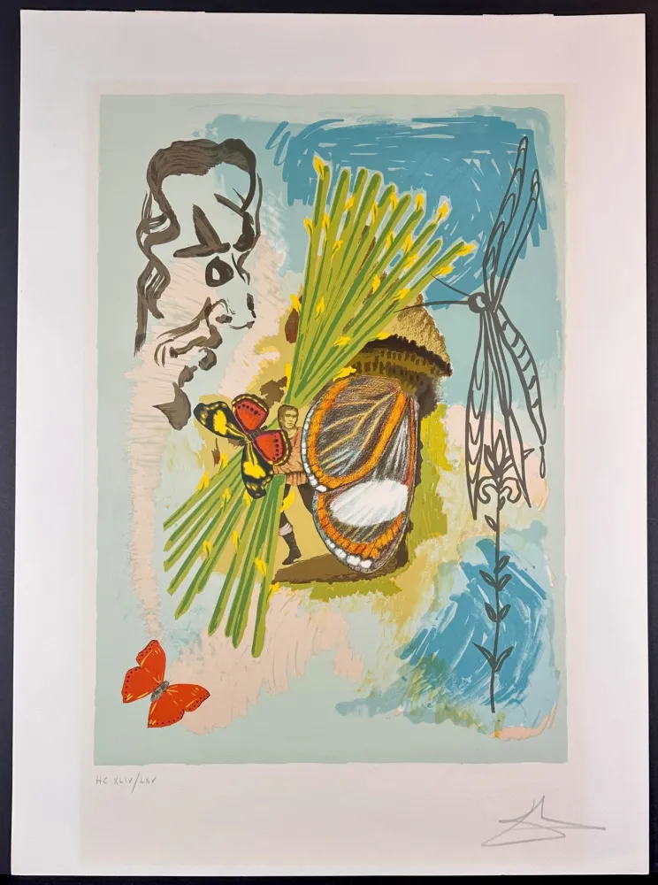 石版画 Dali - Ivanhoe The Overseer