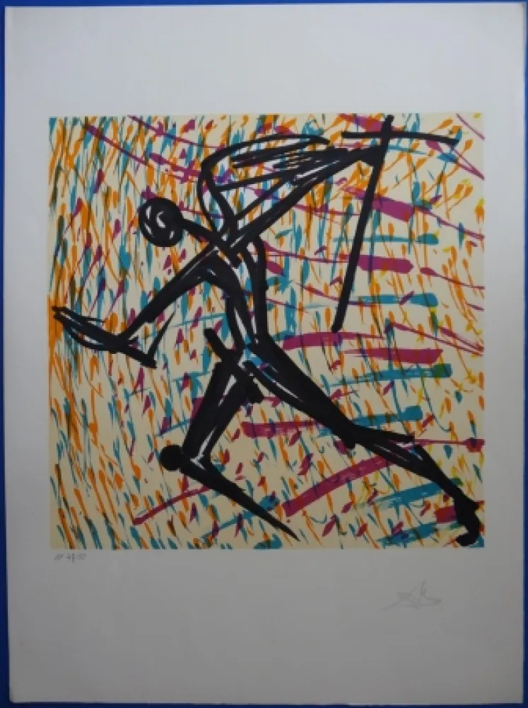 石版画 Dali - La Fede que vacilla