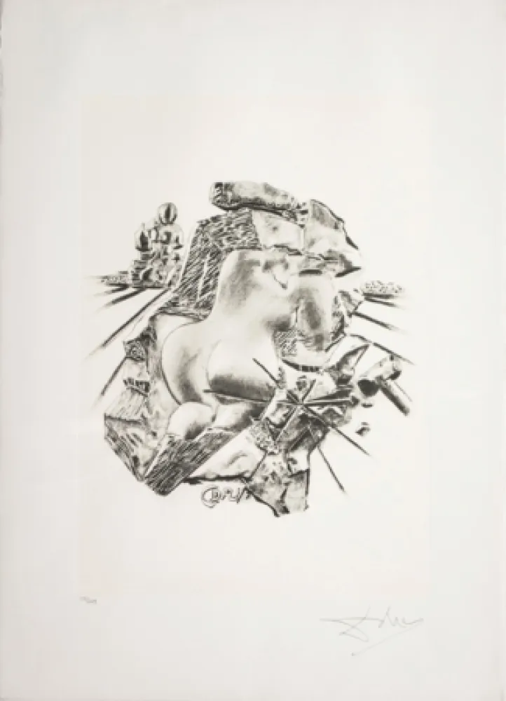 石版画 Dali - La Scultura