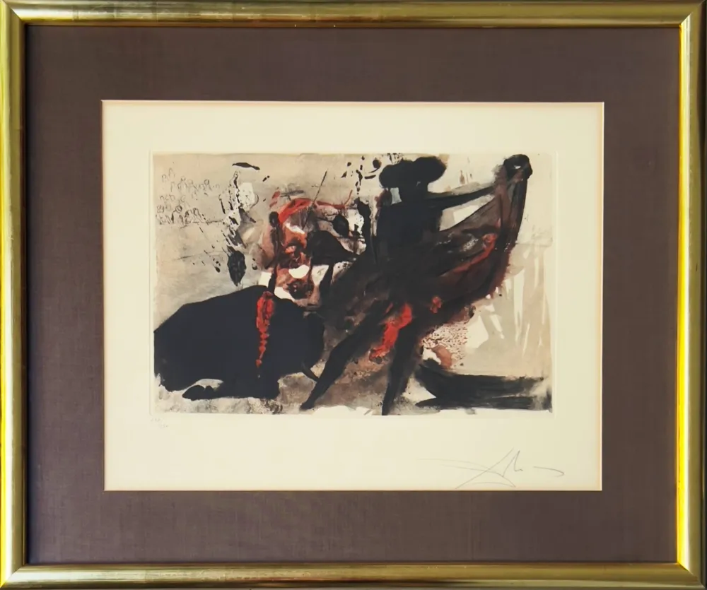 照相凹版 Dali - La Tauromachie individuelle