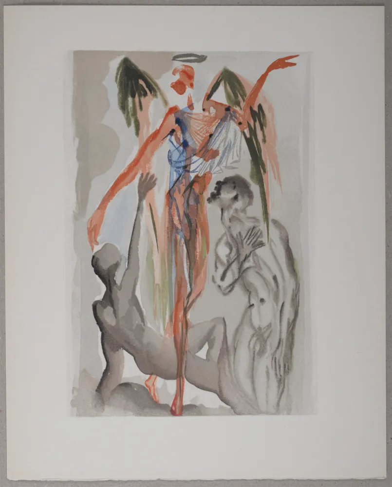 石版画 Dali - Le Paradis Terrestre