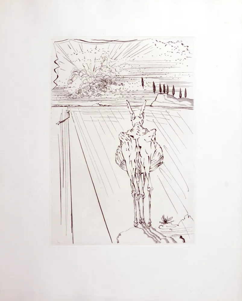 版画 Dali - Le Tricorne, 1958