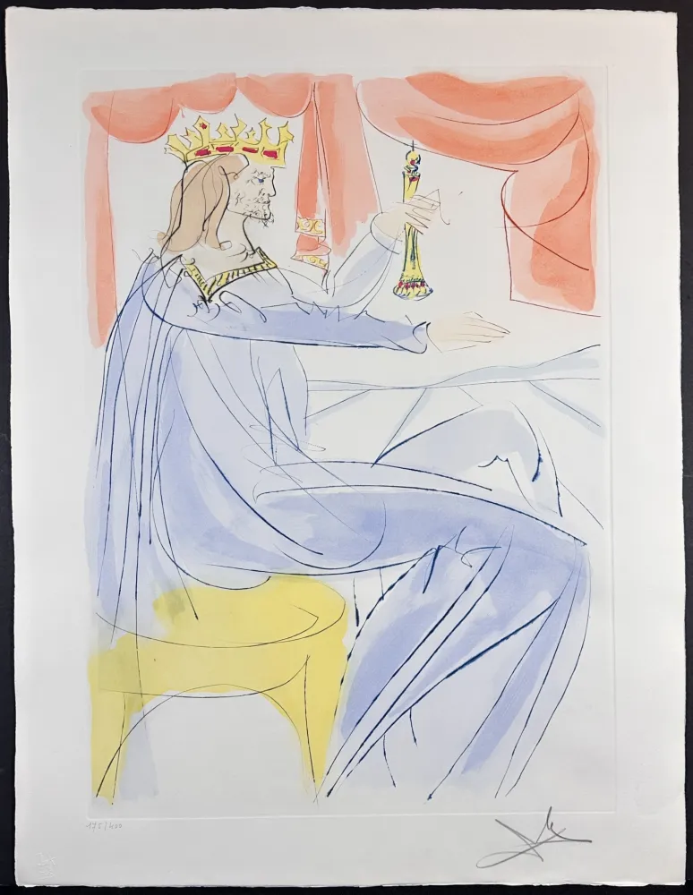 版画 Dali - Our Historical Heritage King Solomon