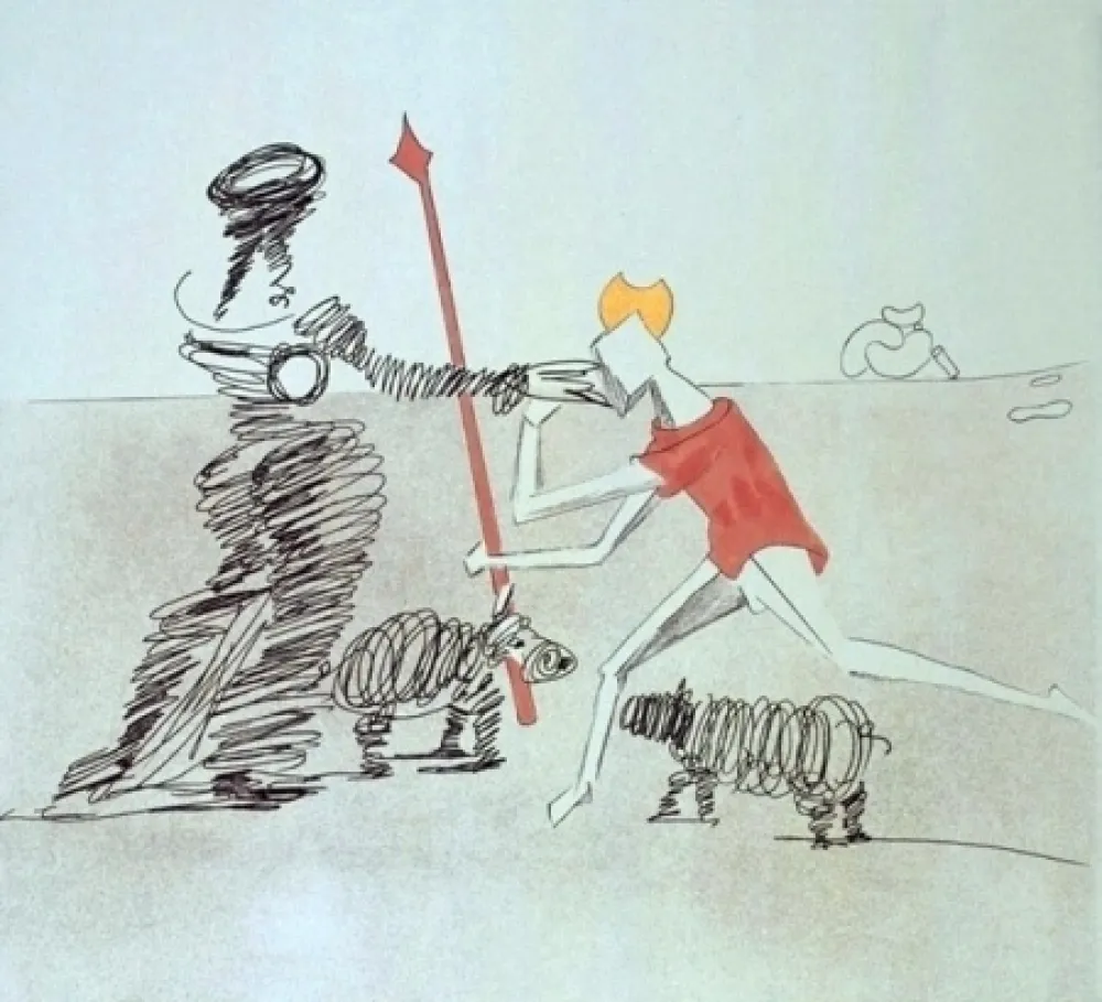 蚀刻飞尘法 Dali - Pastorale