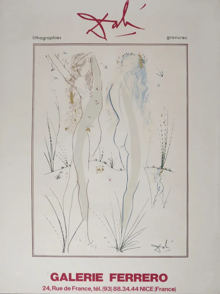 石版画 Dali - Retour de la Sulamite, circa 1971