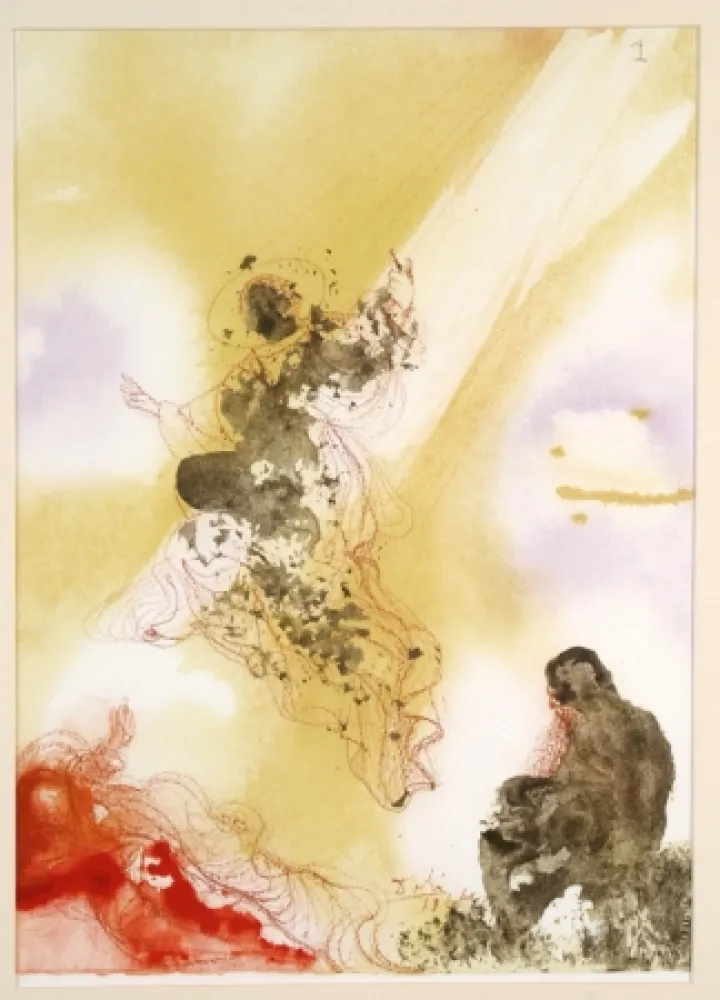 复数作品 Dali - Sanctus Raphael et Tobias