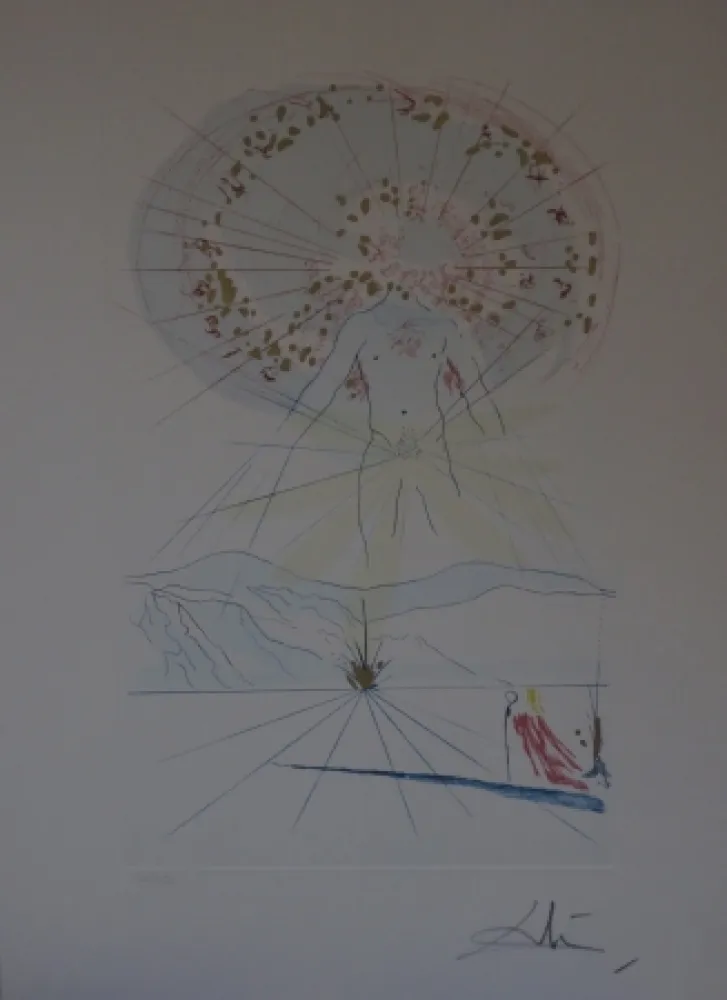 蚀刻飞尘法 Dali - Sans titre