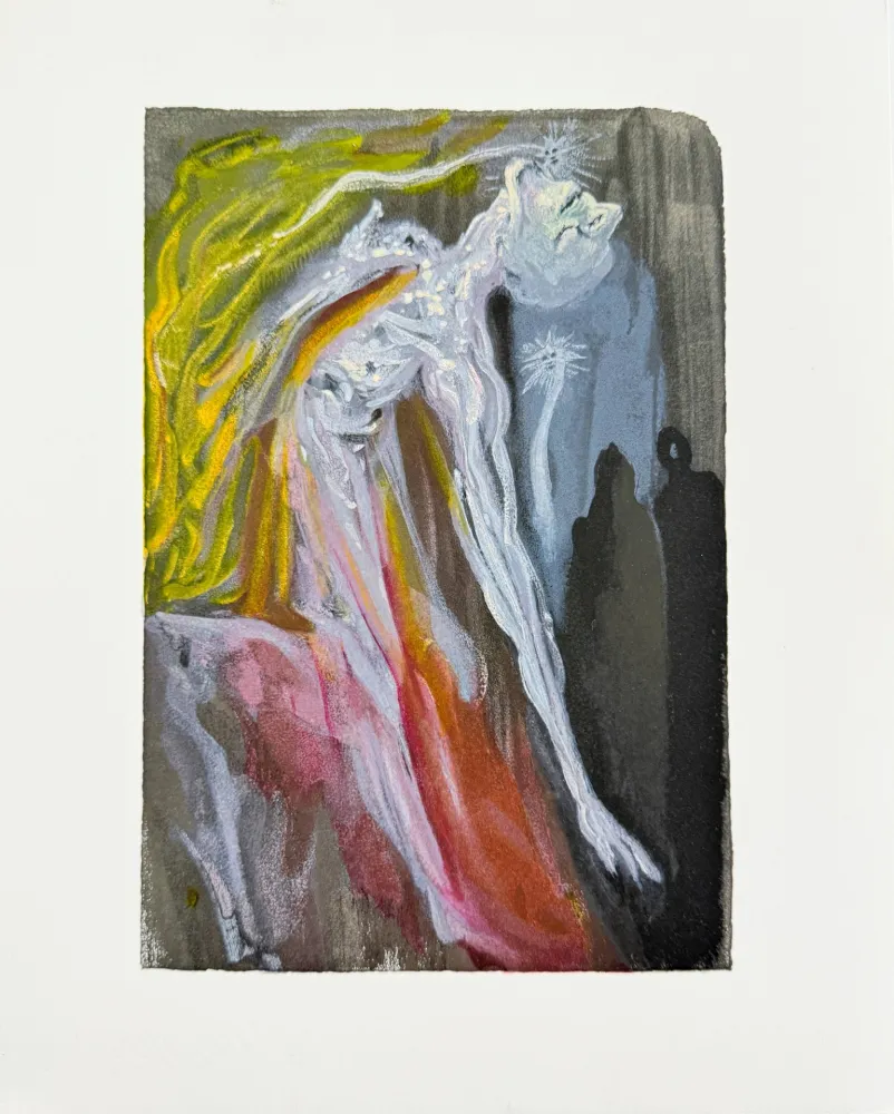 木刻 Dali - The Inferno, Canto 9  - The Furies