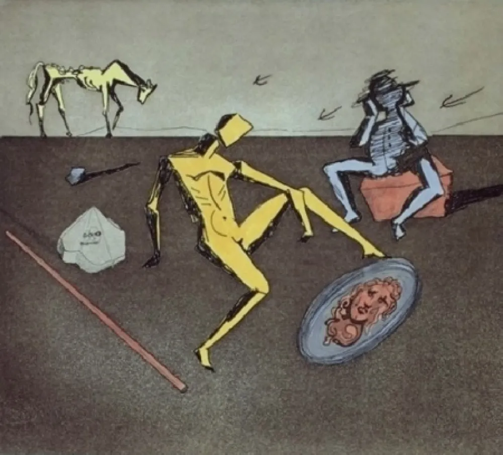 蚀刻飞尘法 Dali - The Mirror Of Chivalry