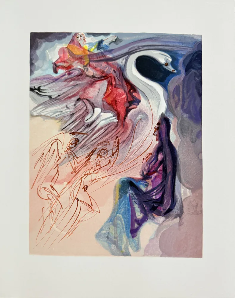 木刻 Dali - The Paradise, Canto 19 - The Language of the Bird