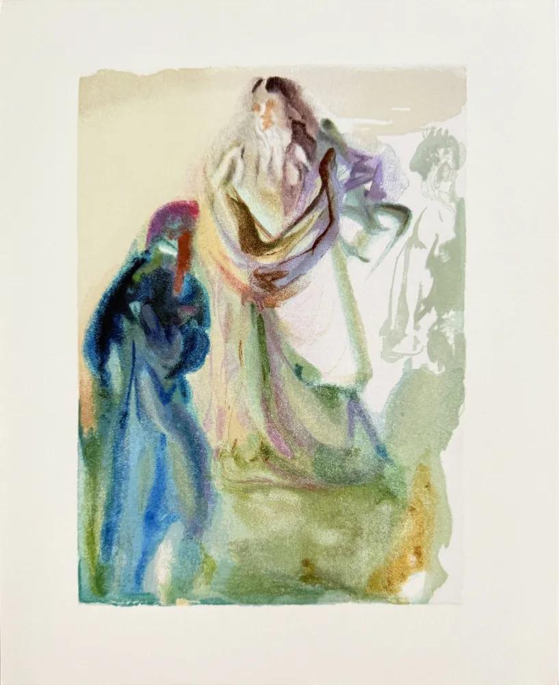 木刻 Dali - The Paradise, Canto 28 - The Movement Toward God