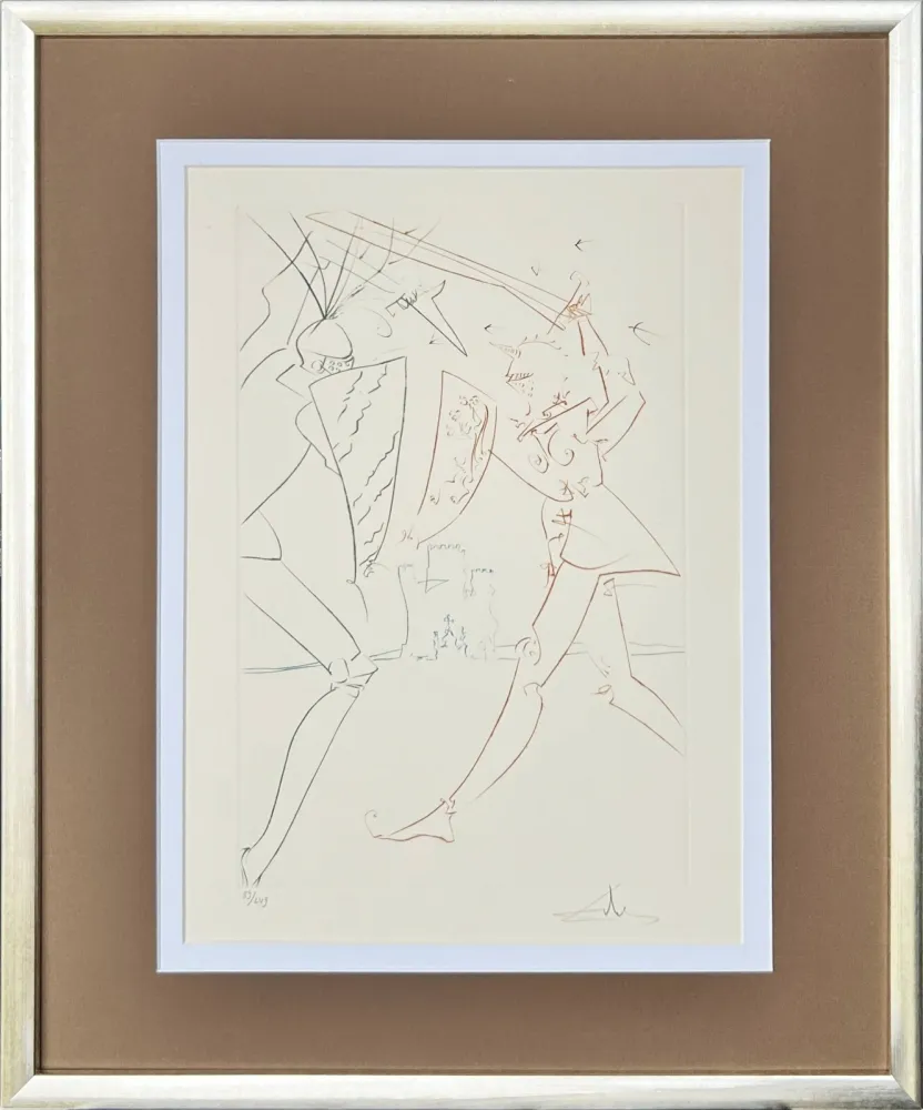 干刻版画 Dali - The Pass of Gadalore