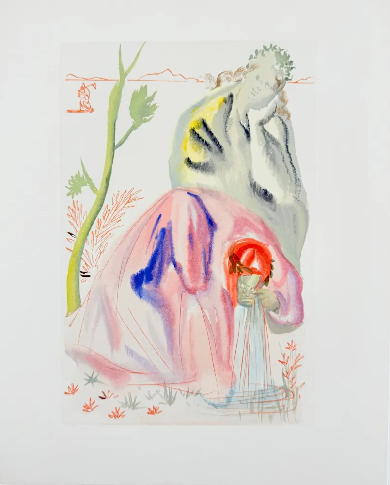 木刻 Dali - The Purgatory, Canto 21 - The Source