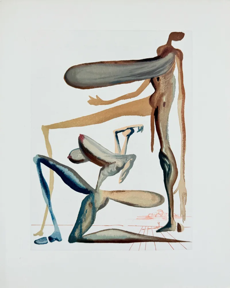 木刻 Dali - The Purgatory, Canto 22 - Prodigality